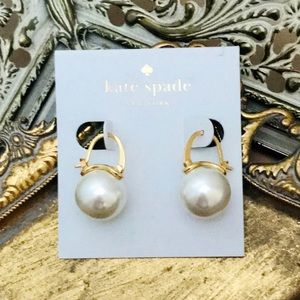 KATE SPADE • Shine On Pearl Drop Earrings